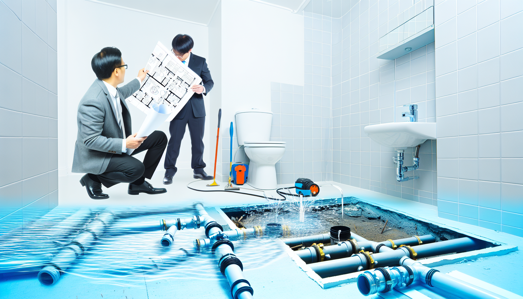 免費裝潢比價平台隱憂？水電驗收必做排水測試