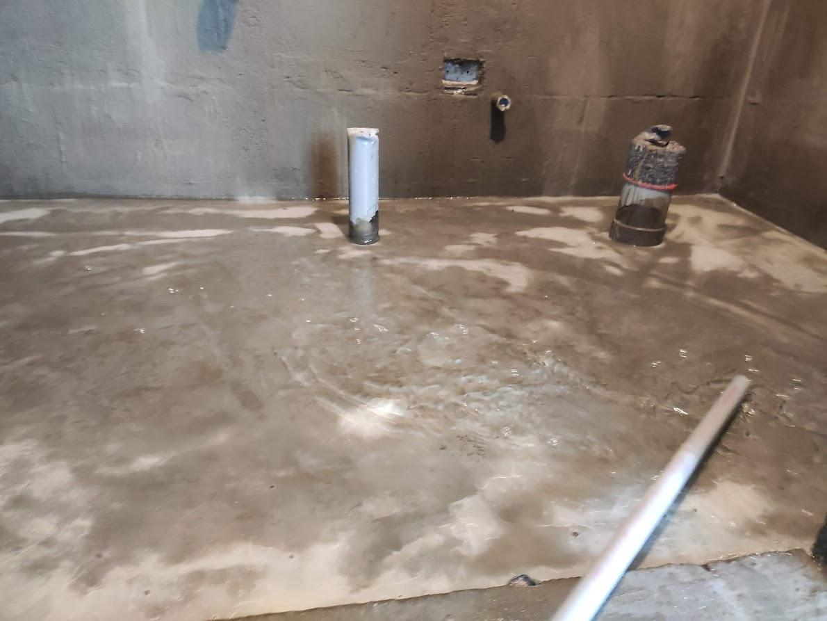 施作完成放水測試中